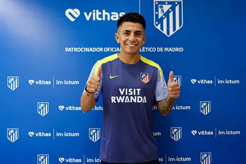 سيميوني يستقطب مواطنه.. أتلتيكو مدريد يضم ألمادا حتى 2030